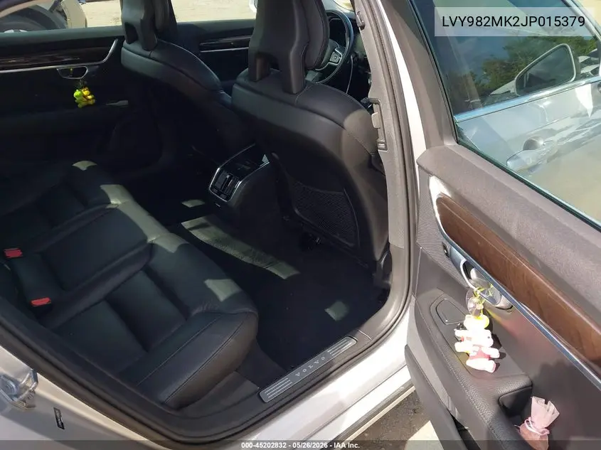 2018 Volvo S90 T5 Momentum VIN: LVY982MK2JP015379 Lot: 45202832