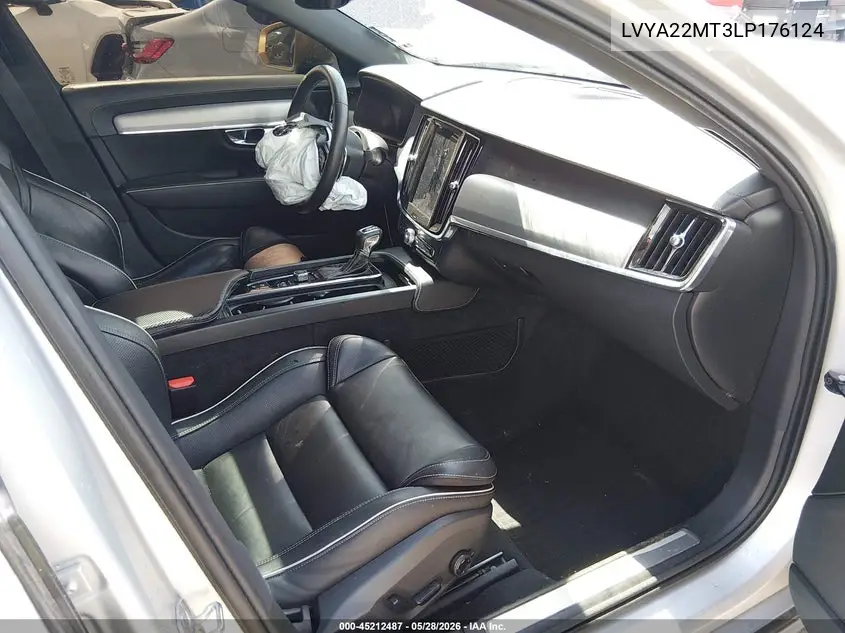 2020 Volvo S90 T6 R-Design VIN: LVYA22MT3LP176124 Lot: 45212487