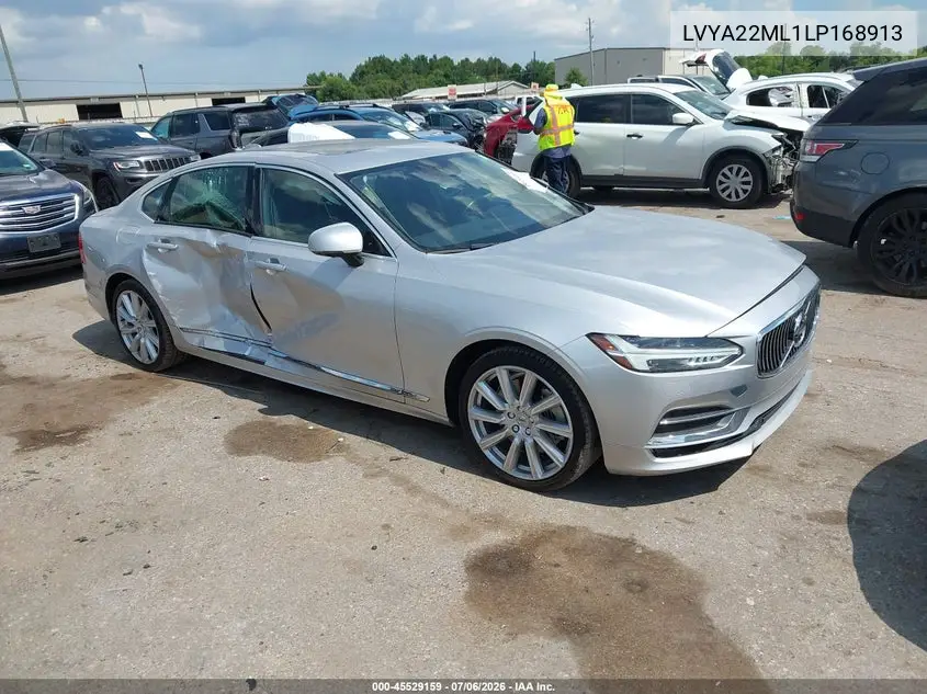 2020 Volvo S90 T6 Inscription VIN: LVYA22ML1LP168913 Lot: 45529159