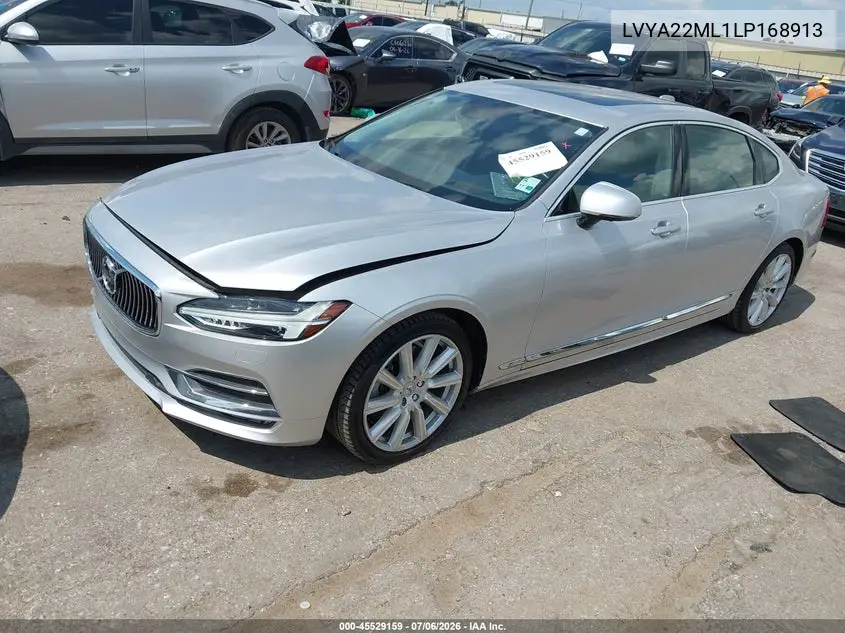 2020 Volvo S90 T6 Inscription VIN: LVYA22ML1LP168913 Lot: 45529159