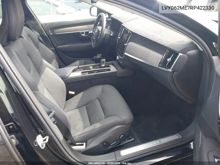 2024 Volvo S90 B6 Plus VIN: LVY062ME7RP422330 Lot: 44930156