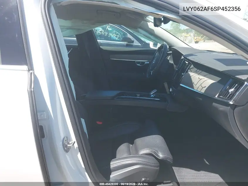 2025 Volvo S90 B6 Ultra VIN: LVY062AF6SP452356 Lot: 45429300
