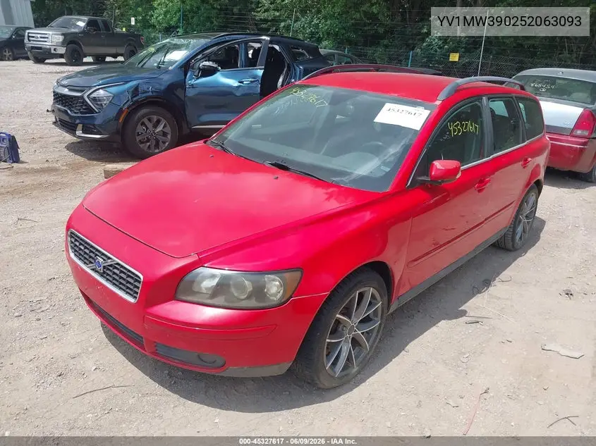 2005 Volvo V50 2.4I A/2.4I A Sr VIN: YV1MW390252063093 Lot: 45327617