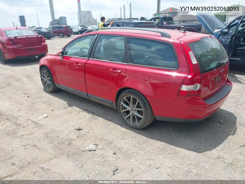 2005 Volvo V50 2.4I A/2.4I A Sr VIN: YV1MW390252063093 Lot: 45327617