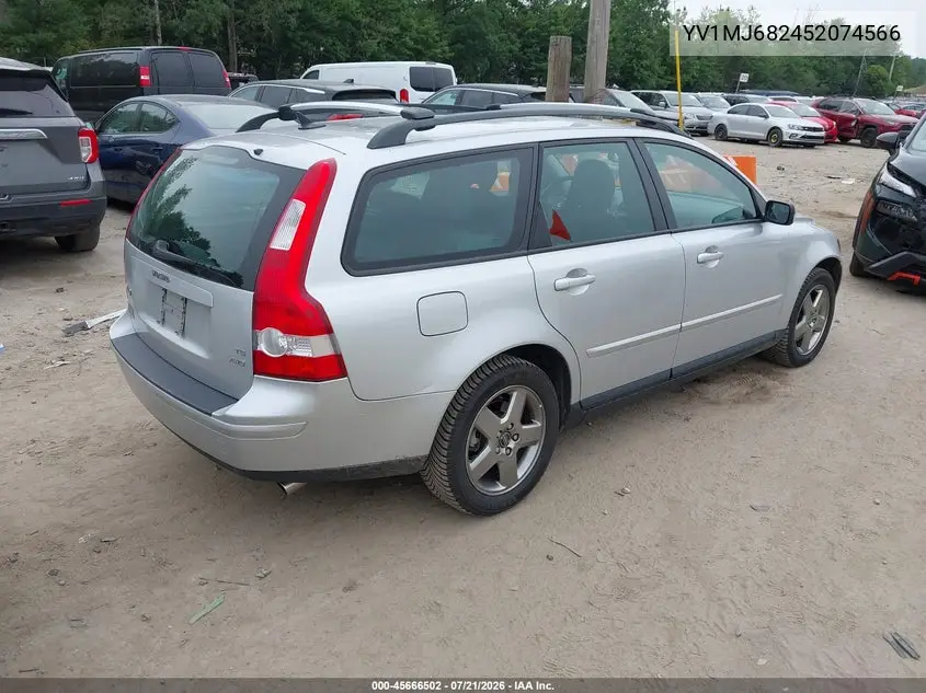 2005 Volvo V50 T5/T5 Awd VIN: YV1MJ682452074566 Lot: 45666502