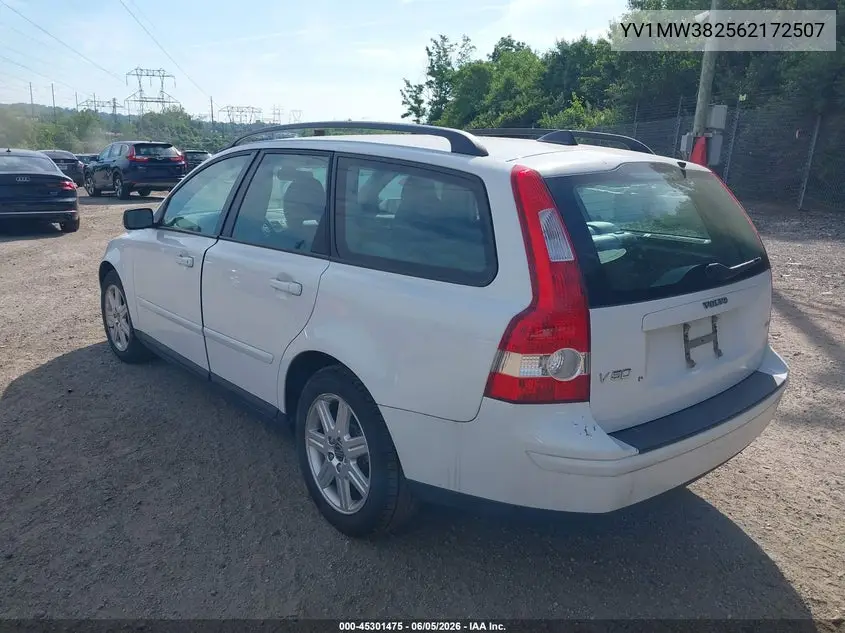 2006 Volvo V50 2.4I VIN: YV1MW382562172507 Lot: 45301475