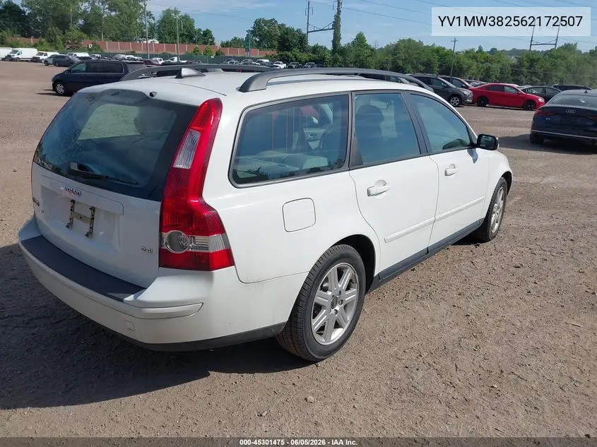 2006 Volvo V50 2.4I VIN: YV1MW382562172507 Lot: 45301475