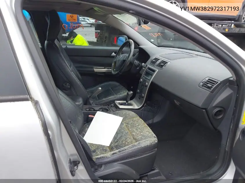 2007 Volvo V50 2.4I VIN: YV1MW382972317193 Lot: 44455133