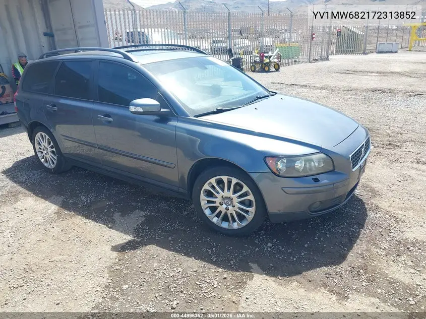 2007 Volvo V50 T5 VIN: YV1MW682172313852 Lot: 44996352