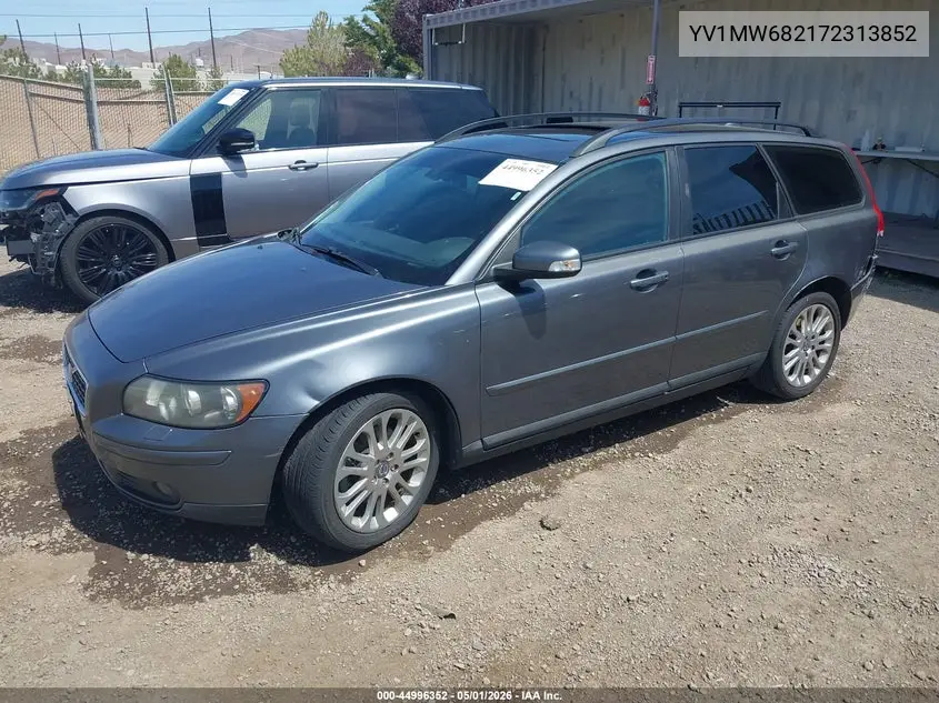 2007 Volvo V50 T5 VIN: YV1MW682172313852 Lot: 44996352
