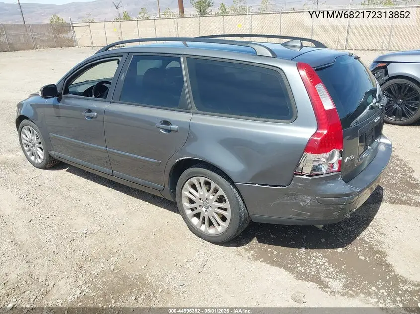 2007 Volvo V50 T5 VIN: YV1MW682172313852 Lot: 44996352