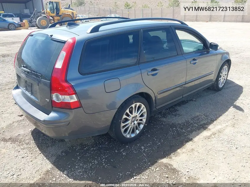 2007 Volvo V50 T5 VIN: YV1MW682172313852 Lot: 44996352