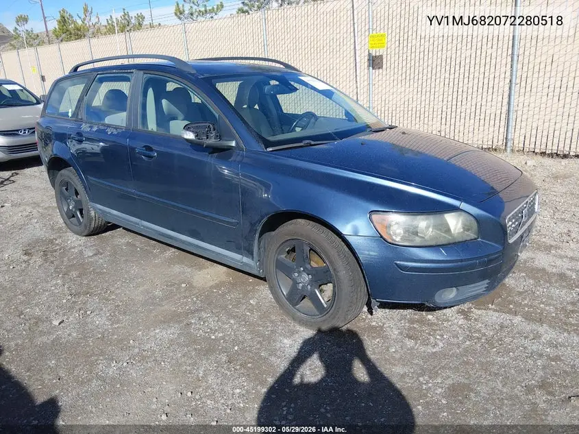 2007 Volvo V50 T5 VIN: YV1MJ682072280518 Lot: 45199302