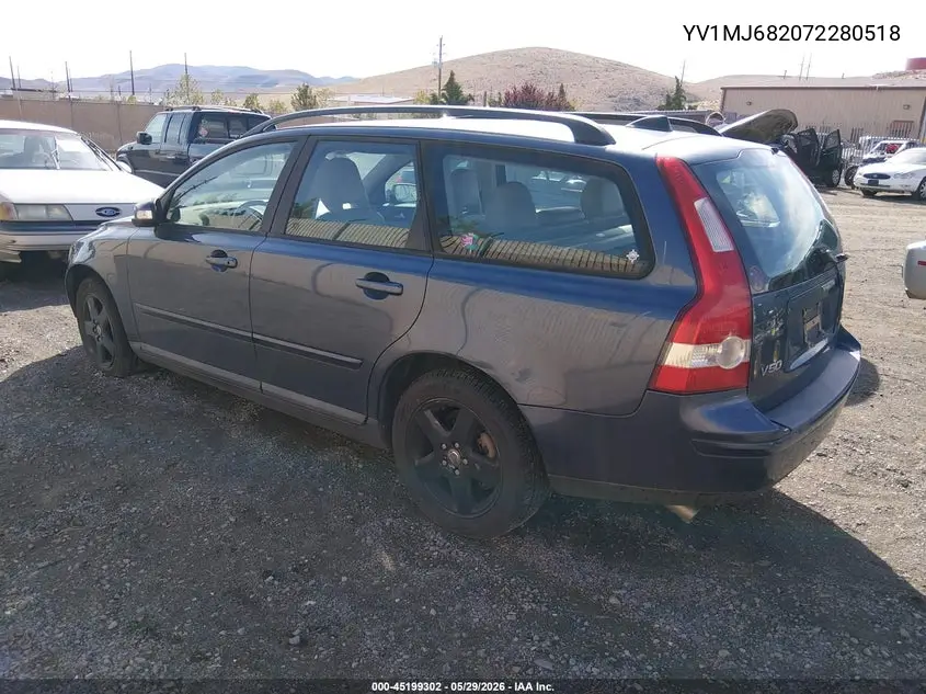 2007 Volvo V50 T5 VIN: YV1MJ682072280518 Lot: 45199302