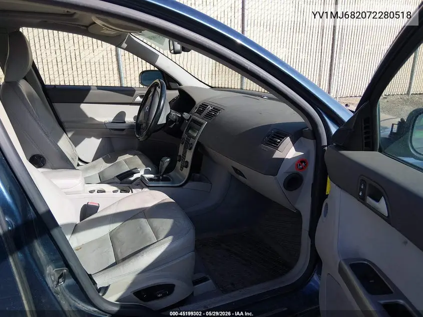 2007 Volvo V50 T5 VIN: YV1MJ682072280518 Lot: 45199302