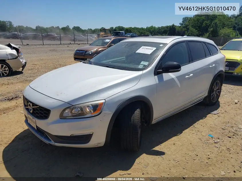 2016 Volvo V60 Cross Country T5 VIN: YV4612HK5G1010470 Lot: 45288088