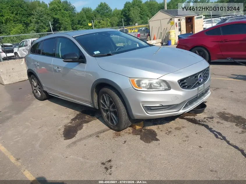 2016 Volvo V60 Cross Country T5 VIN: YV4612HK0G1013244 Lot: 45535601