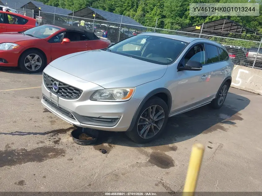 2016 Volvo V60 Cross Country T5 VIN: YV4612HK0G1013244 Lot: 45535601