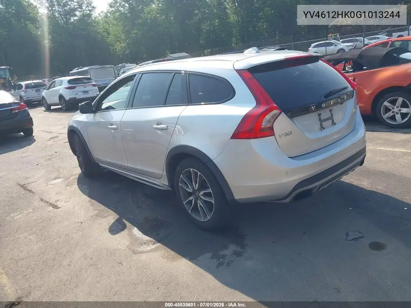 2016 Volvo V60 Cross Country T5 VIN: YV4612HK0G1013244 Lot: 45535601