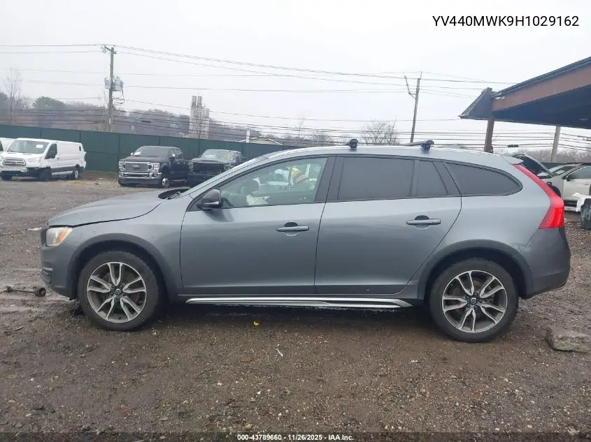 2017 Volvo V60 Cross Country T5 VIN: YV440MWK9H1029162 Lot: 43789660