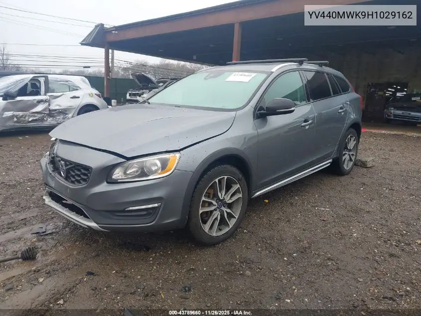 2017 Volvo V60 Cross Country T5 VIN: YV440MWK9H1029162 Lot: 43789660