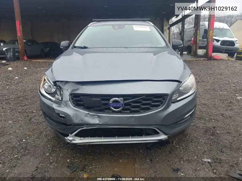 2017 Volvo V60 Cross Country T5 VIN: YV440MWK9H1029162 Lot: 43789660