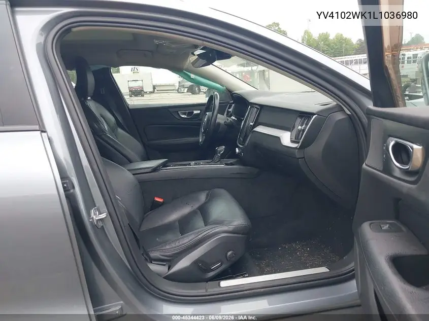 2020 Volvo V60 Cross Country T5 VIN: YV4102WK1L1036980 Lot: 45344423