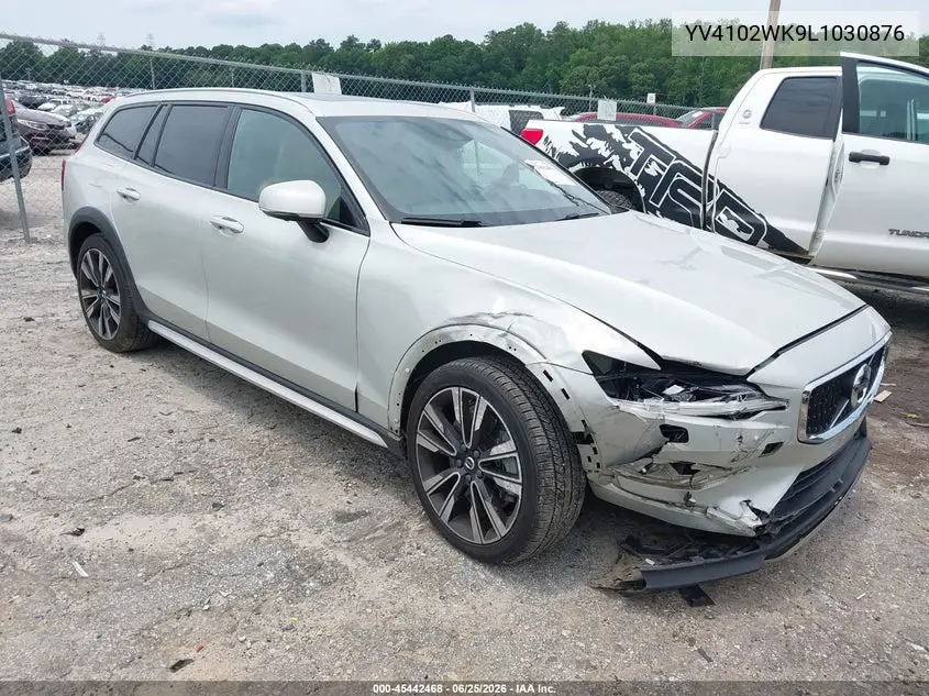 2020 Volvo V60 Cross Country T5 VIN: YV4102WK9L1030876 Lot: 45442468