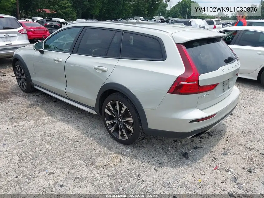 2020 Volvo V60 Cross Country T5 VIN: YV4102WK9L1030876 Lot: 45442468