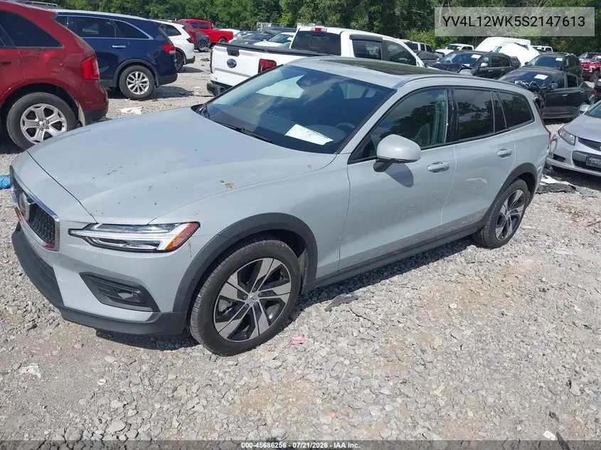 2025 Volvo V60 Cross Country Plus, B5 Awd Gas (Mild Hybrid) VIN: YV4L12WK5S2147613 Lot: 45686256