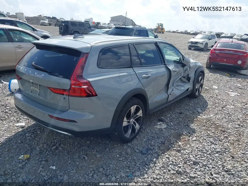 2025 Volvo V60 Cross Country Plus, B5 Awd Gas (Mild Hybrid) VIN: YV4L12WK5S2147613 Lot: 45686256