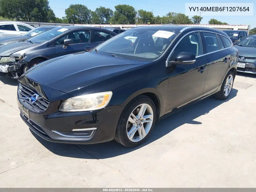 2015 Volvo V60 T5 Premier VIN: YV140MEB6F1207654 Lot: 45224013