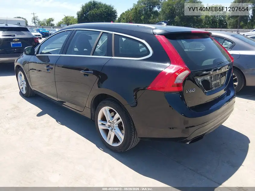 2015 Volvo V60 T5 Premier VIN: YV140MEB6F1207654 Lot: 45224013