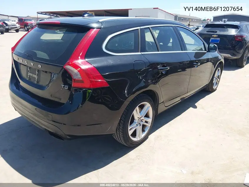 2015 Volvo V60 T5 Premier VIN: YV140MEB6F1207654 Lot: 45224013