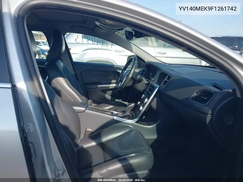 2015 Volvo V60 T5 Premier VIN: YV140MEK9F1261742 Lot: 45240843