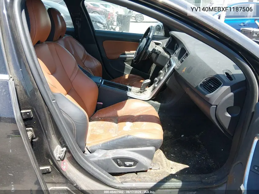 2015 Volvo V60 T5 Premier VIN: YV140MEBXF1187506 Lot: 45407582