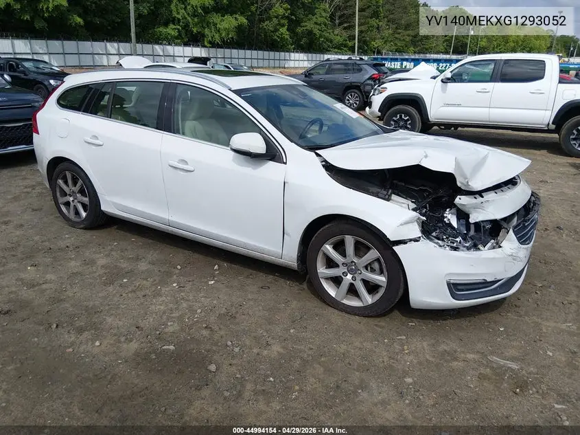 2016 Volvo V60 T5 Drive-E Premier VIN: YV140MEKXG1293052 Lot: 44994154