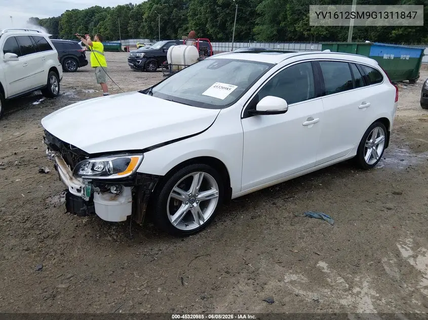 2016 Volvo V60 T5 Platinum VIN: YV1612SM9G1311847 Lot: 45320985