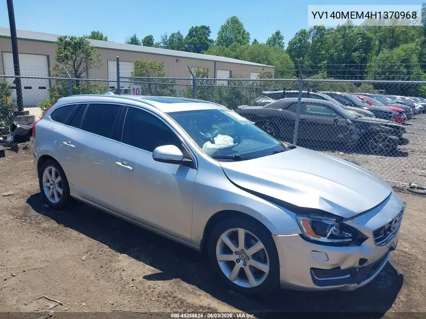 2017 Volvo V60 T5 Platinum VIN: YV140MEM4H1370968 Lot: 45258624