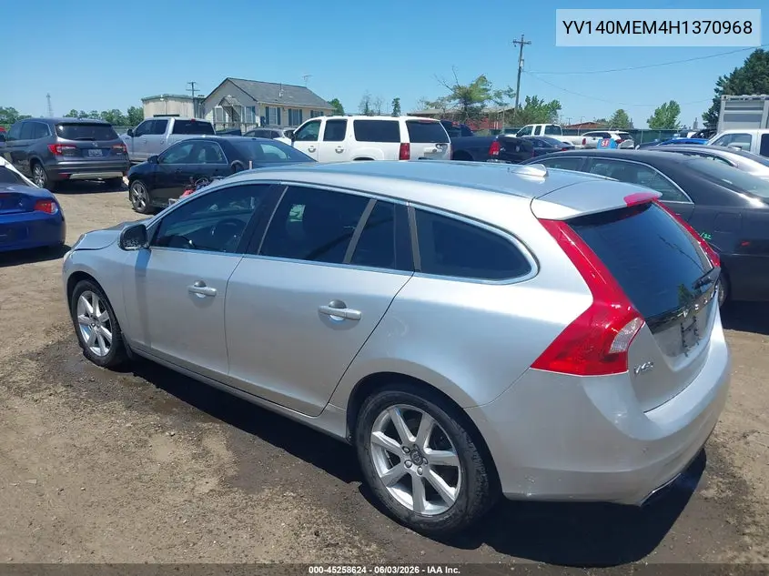 2017 Volvo V60 T5 Platinum VIN: YV140MEM4H1370968 Lot: 45258624