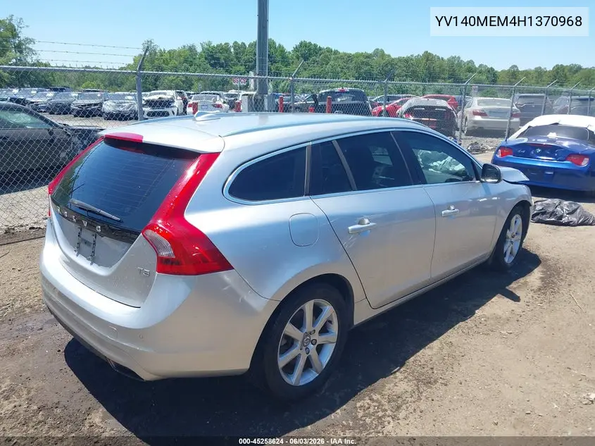2017 Volvo V60 T5 Platinum VIN: YV140MEM4H1370968 Lot: 45258624