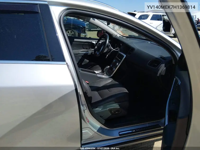 2017 Volvo V60 T5 Premier VIN: YV140MEK7H1369814 Lot: 45563254