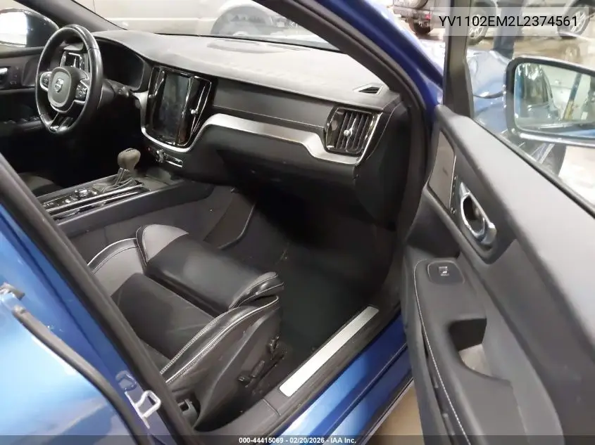 2020 Volvo V60 T5 R-Design VIN: YV1102EM2L2374561 Lot: 44415069