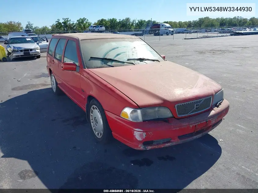 1998 Volvo V70 T5 VIN: YV1LW5348W3344930 Lot: 45404161
