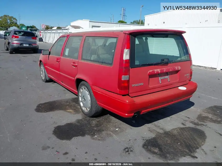 1998 Volvo V70 T5 VIN: YV1LW5348W3344930 Lot: 45404161