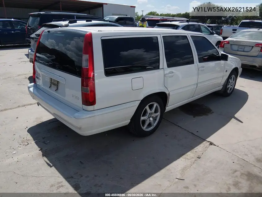 1999 Volvo V70 VIN: YV1LW55AXX2621524 Lot: 45506696