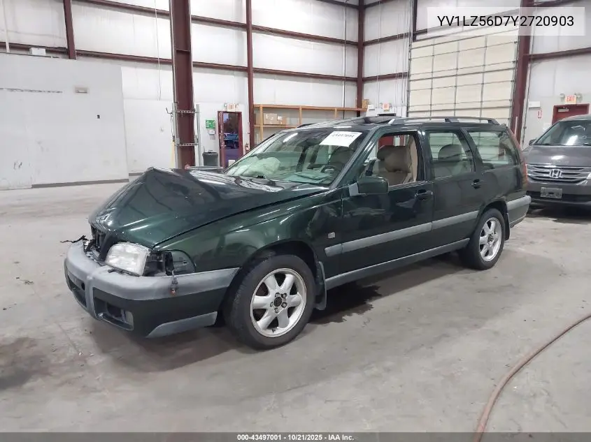 2000 Volvo V70 Xc/Xc Se VIN: YV1LZ56D7Y2720903 Lot: 43497001