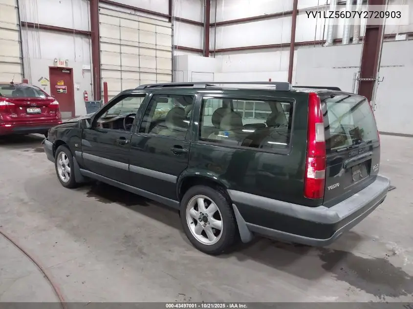 2000 Volvo V70 Xc/Xc Se VIN: YV1LZ56D7Y2720903 Lot: 43497001