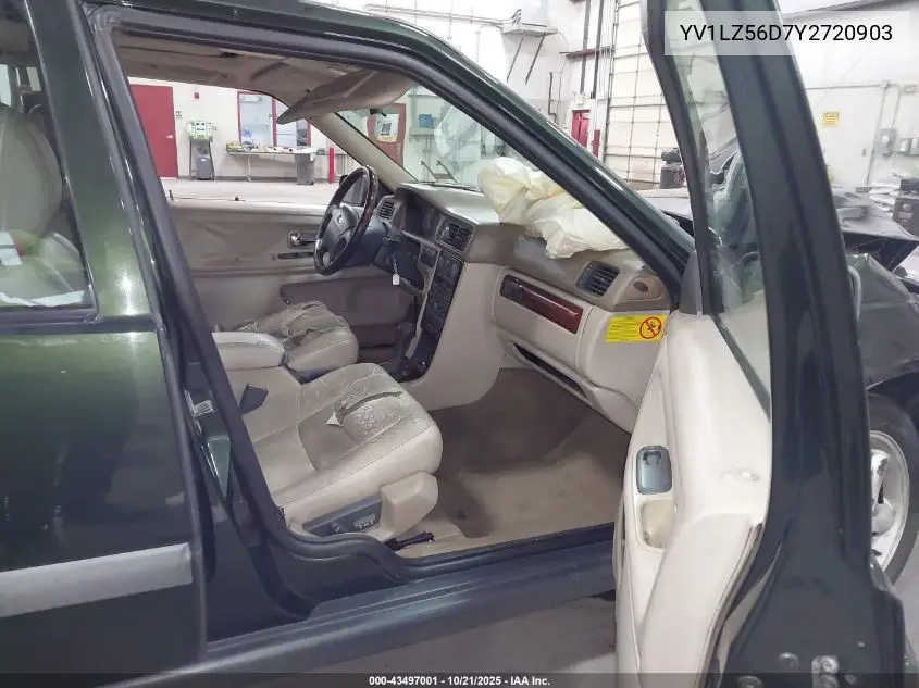 2000 Volvo V70 Xc/Xc Se VIN: YV1LZ56D7Y2720903 Lot: 43497001