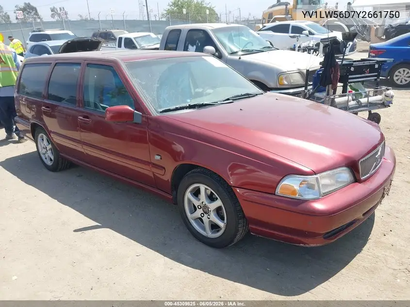 2000 Volvo V70 Glt VIN: YV1LW56D7Y2661750 Lot: 45309825